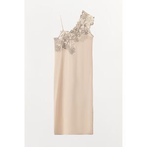 Zara ZW Collection Limited Edition Asymmetric Crochet Lace Dress Size S NWT